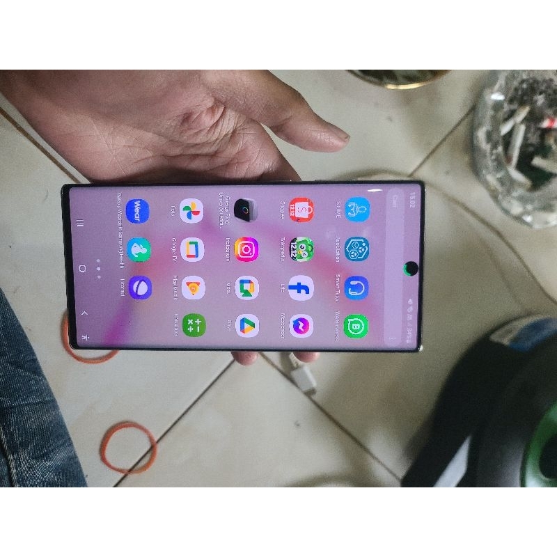 lcd samsung note 10 plus mulus minus