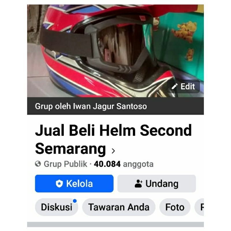 jual beli HELM SECOND SEMARANG