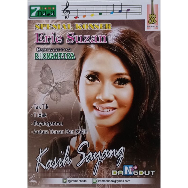 VCD ORIGINAL ALBUM DANGDUT ERIE SUZAN BERSAMA NEO DANGDUT RHOMANTIKA