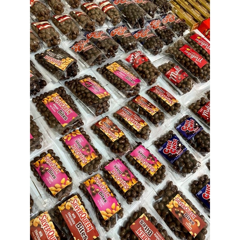 

SQ almond/ SQ cashew /maltitos / chacha choco / chacha peanut