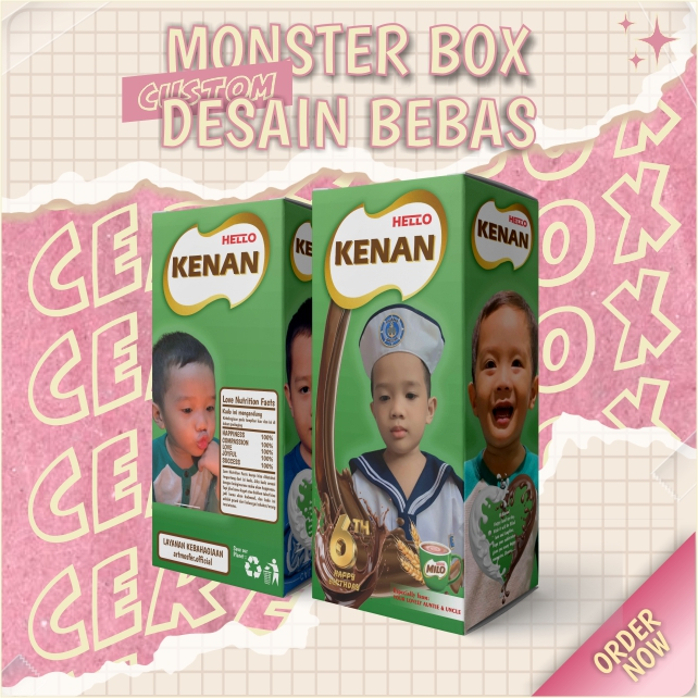 

Monster Box Custom Desain Bebas
