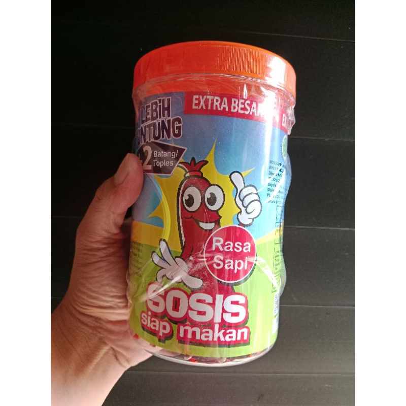 

Sosis So Nice Rasa Sapi Kemasan 520 Gram