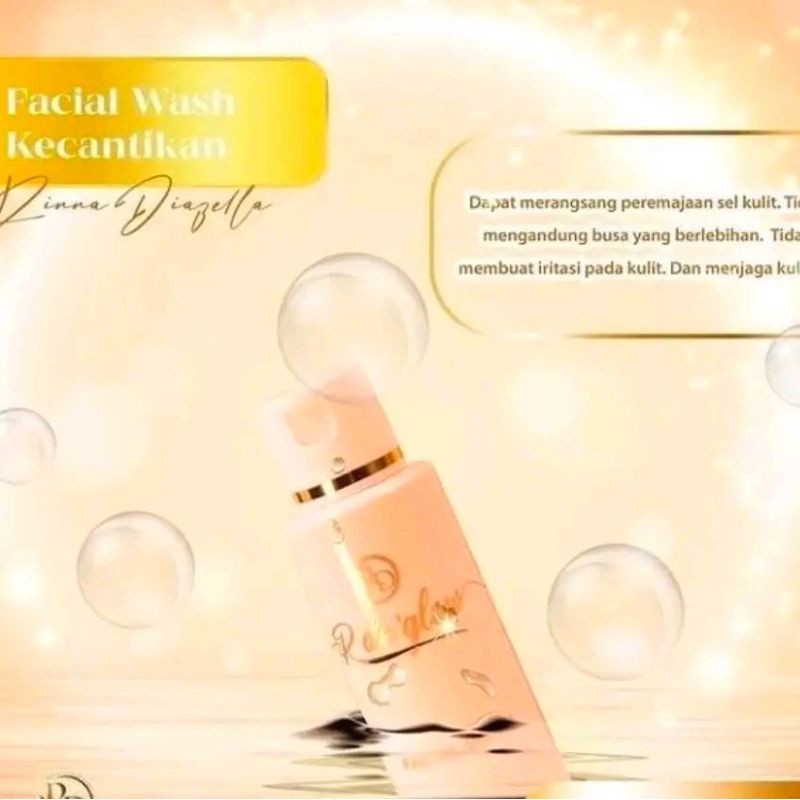 Facial wash R de glow