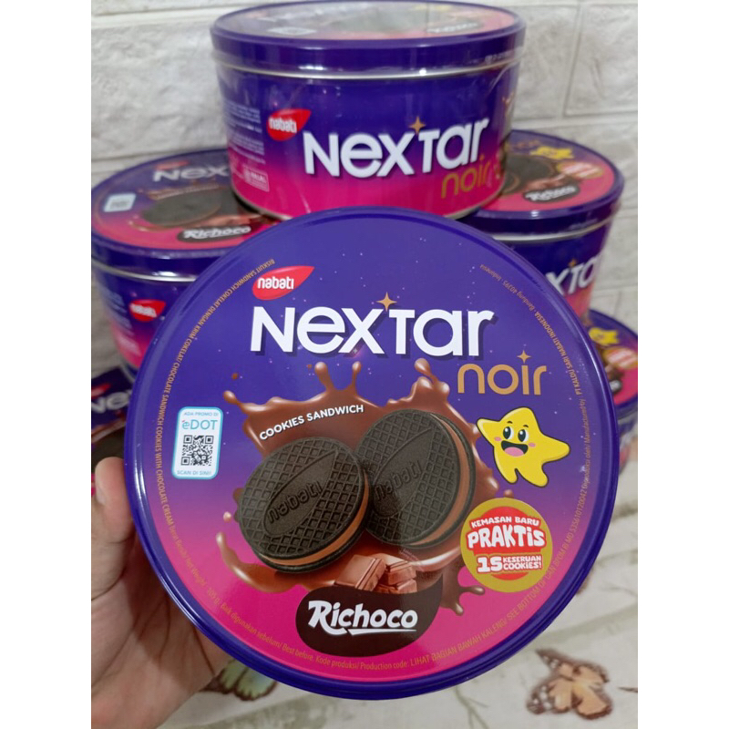 

Kue Lebaran | Kue Oleh - Oleh | Kue Kaleng | Nextar Noir Cookies Sandwich Richoco