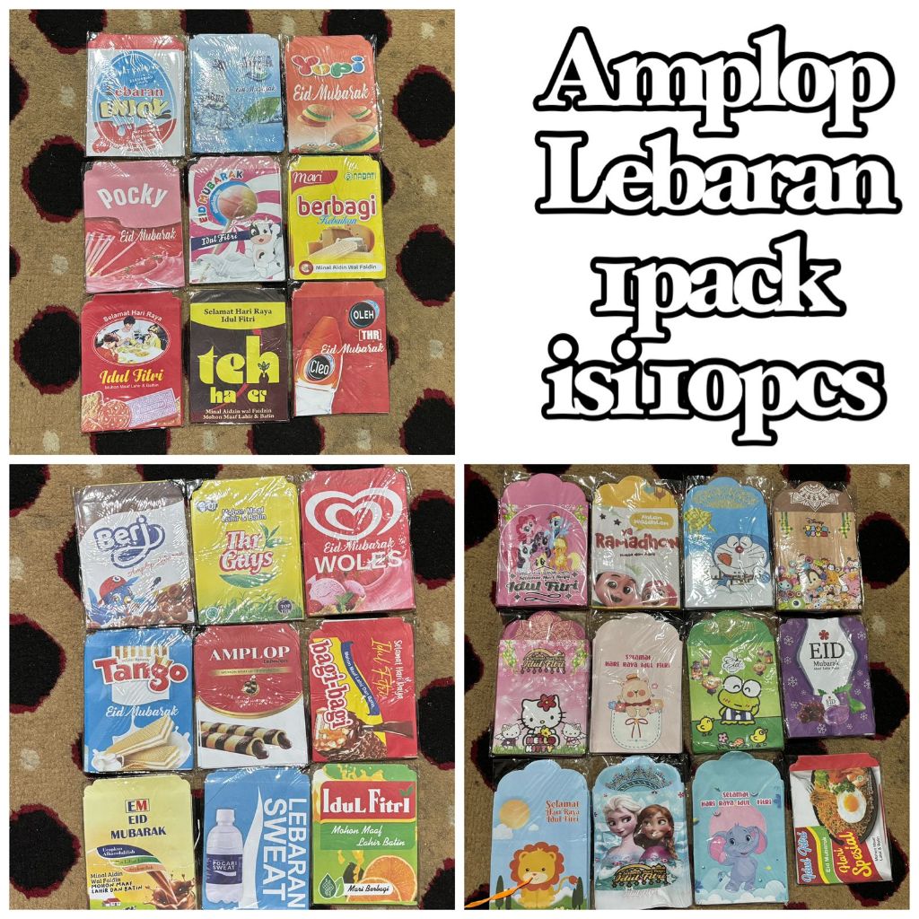 

AMPLOP KECIL ISI 10PCS MOTIF LUCU TERLARIS