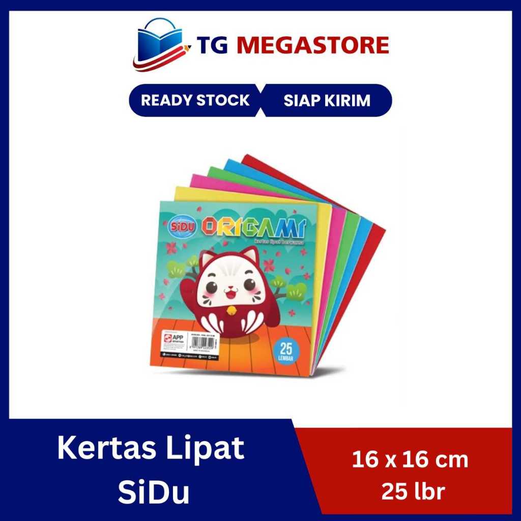 

Kertas Lipat ( Origami ) SiDu 16 x 16 cm - 25 lbr