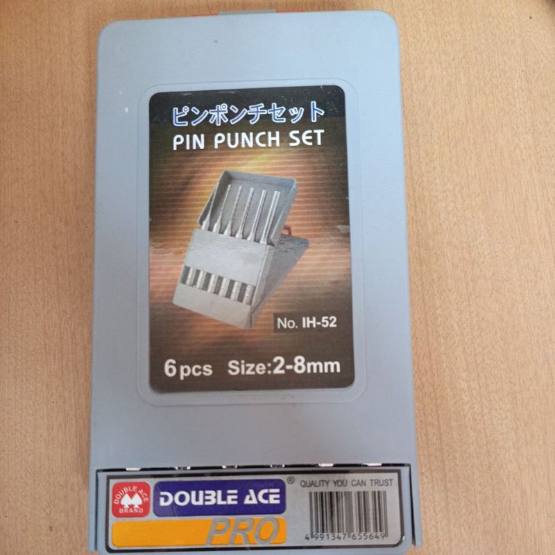 

Pin Punch Set isi 6 pcs Double Ace Brand