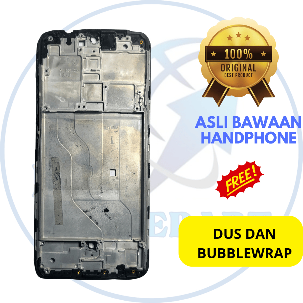 frame/tatakan lcd/tulang tengah hp vivo s1 pro - asli original copotan cabutan bawaan