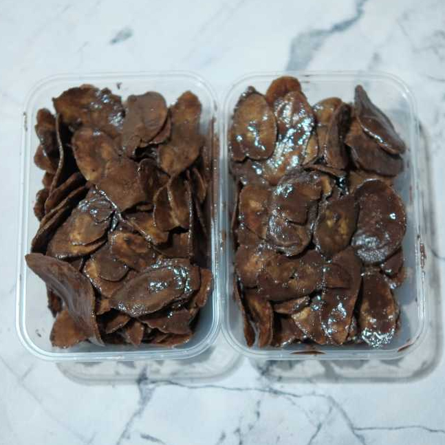 

250 gram / KRIPIK PISANG COKLAT LUMER CRISPY // KRIPIK PISANG COKLAT VIRAL