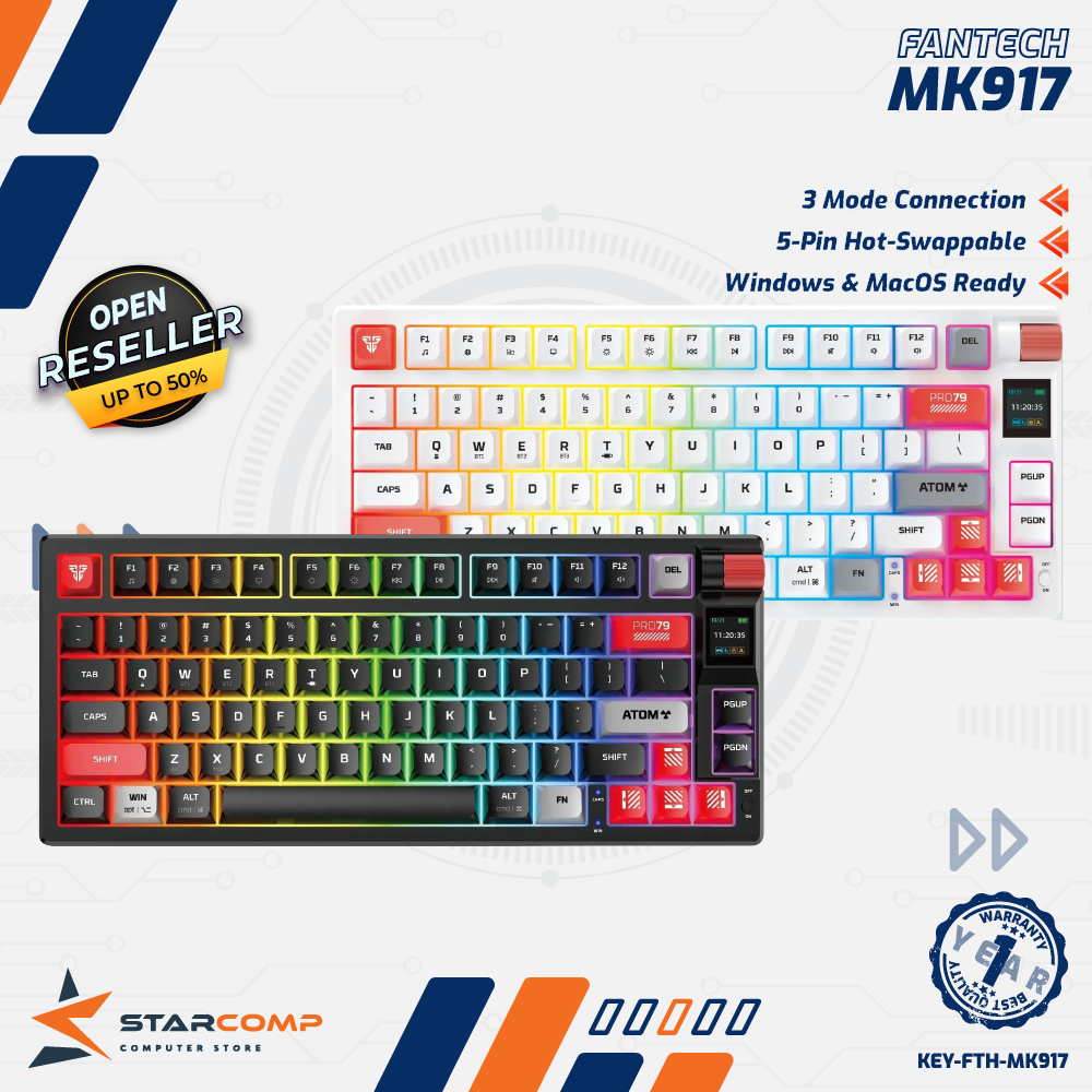 Fantech ATOM PRO SERIES PRO79 / PRO-79 / PRO97 / PRO-97 / - MK917 / MK-917 / MK918 / MK-918 Wireless