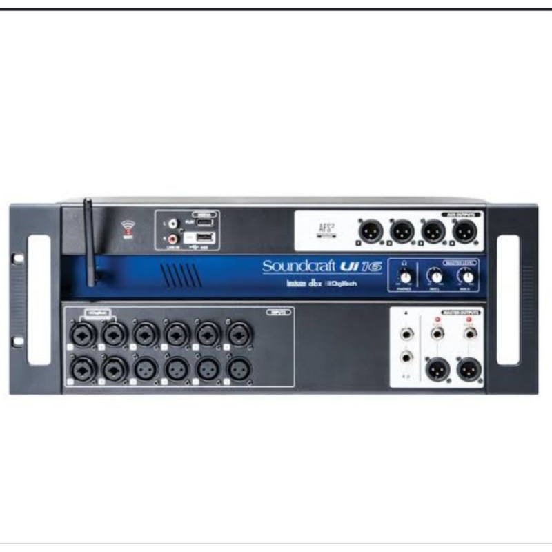 MIXER AUDIO DIGITAL SOUNDCRAFT UI16 ORIGINAL GARANSI 1 TAHUN