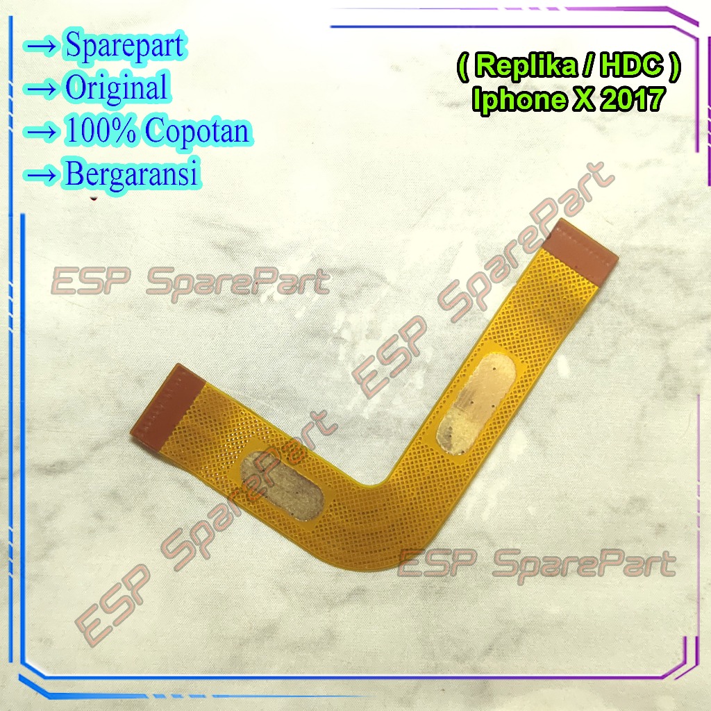 Flexible Board Replika Iphone X 2017 Fleksibel Penghubung Mesin Copotan