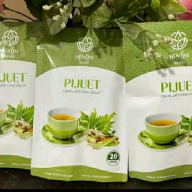 

3 PC teh pijuet by Afni herbal