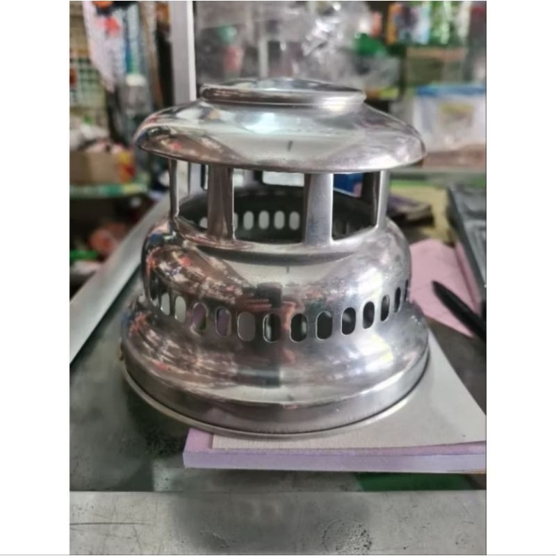 kap kepala keranjang lampu petromax petromaks butterfly kupu kupu