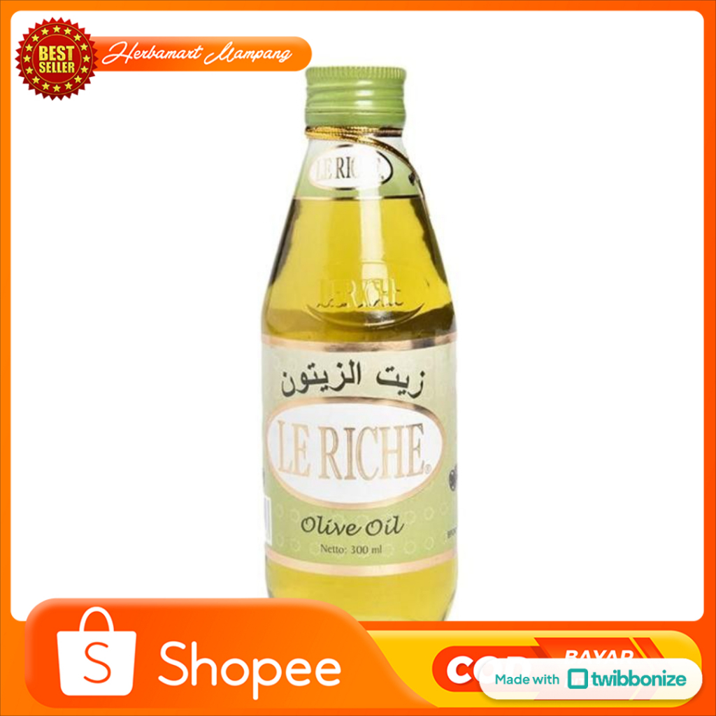 

Minyak Zaitun Leriche / Le riche / Lerichi Olive oil 300 ml Original