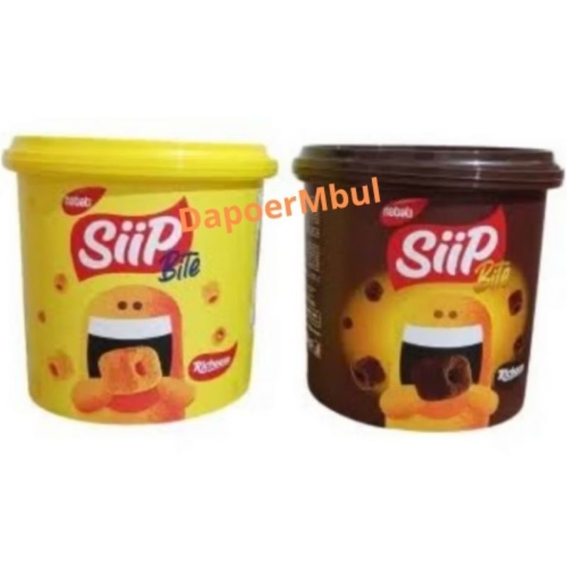 

Siip Bites Richeese 85gr Siip Ember rasa coklat dan keju