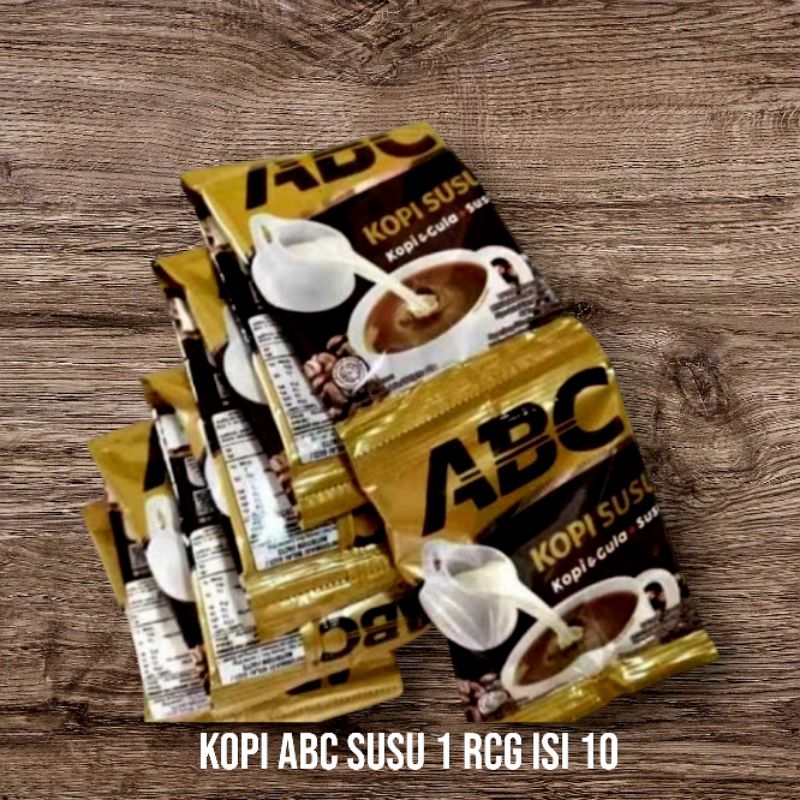 

KOPI ABC SUSU 1 RCG ISI 10 SACHET