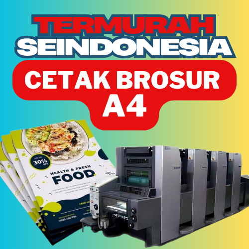 DJOERAGAN CETAK BROSUR A4 1 RIM MURAH KERTAS ART PAPER TEBAL 120 gr TERMURAH (MIN ORDER 2 RIM)