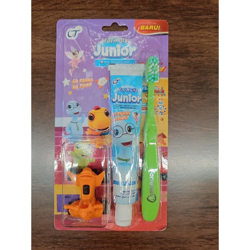 Formula Junior Anak (Sikat Gigi & Odol) + Bonus Mainan