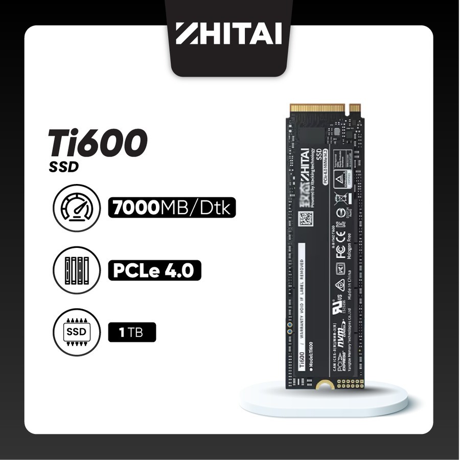 SSD ZHITAI TI600 NVME 1 TERA