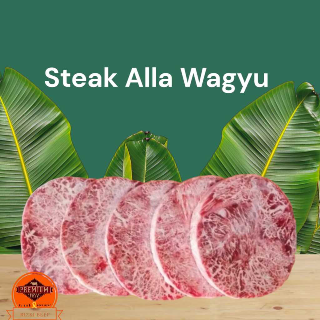 

Beef alla Wagyu Ribeye Meltique cut 200-1kg (HALAL)