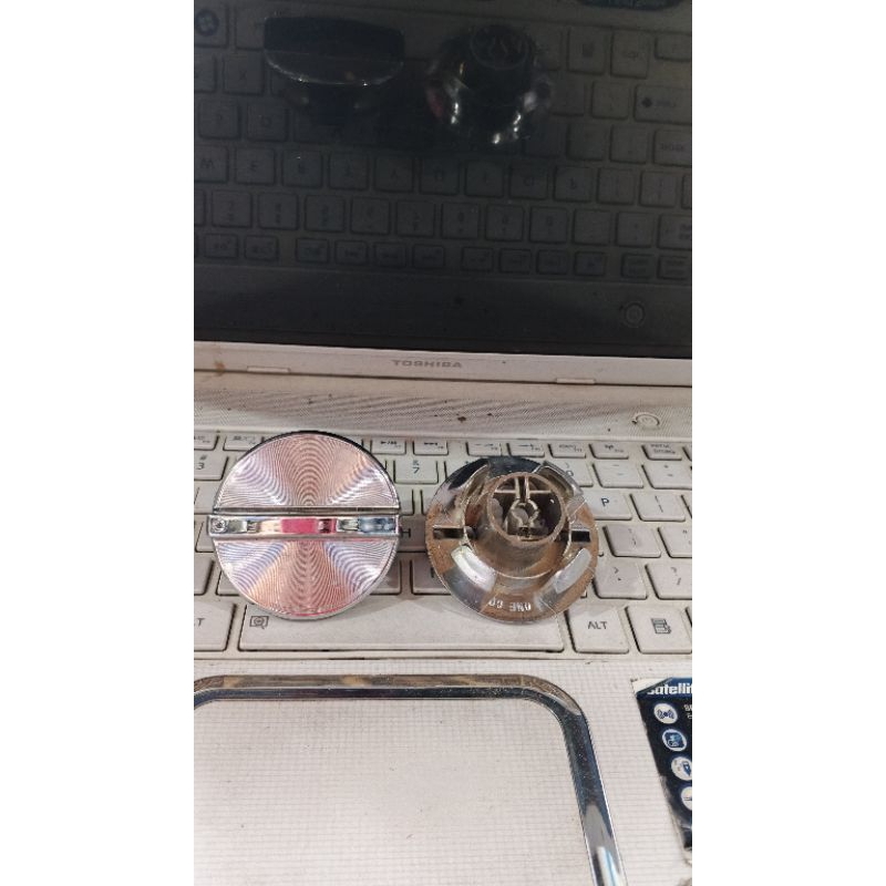 knop mesin cuci Polytron Silver