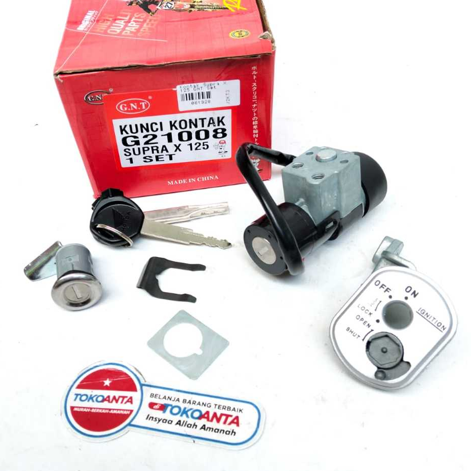 Kunci Kontak Set Motor Honda Supra X 125 Lama Karbu Merk GNT