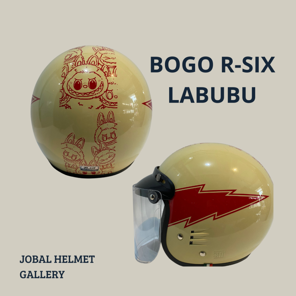 Helm BOGO R-SIX LABUBU Trendy