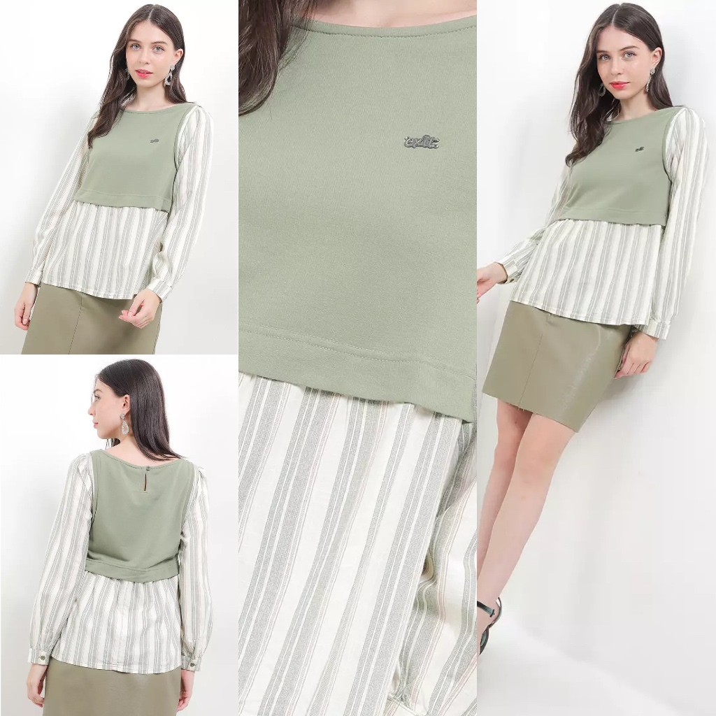 EXIT Zwena Blouse Original (Pakaian Blouse Wanita ss)