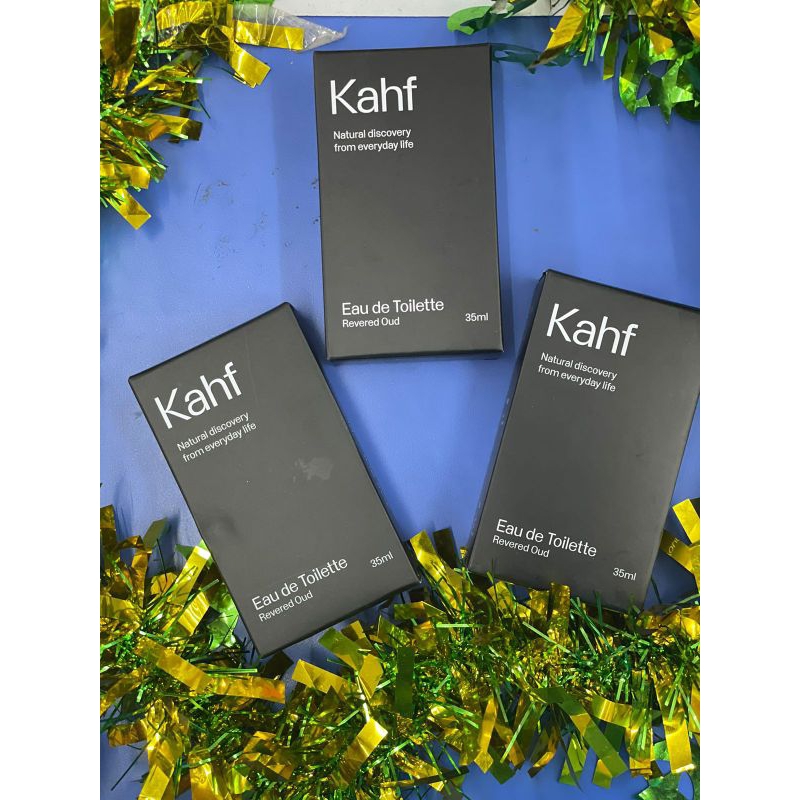 KAHF Revered out Eu De Toilette 35ml (hitam) - Parfum kahf