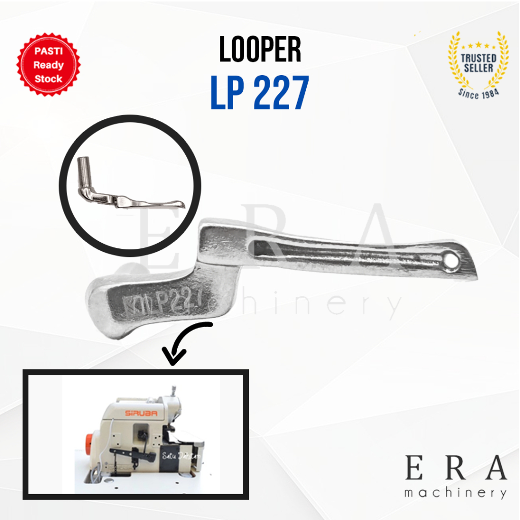 LP227 SIRUBA 747K Looper Upper Looper mesin jahit OBRAS industri