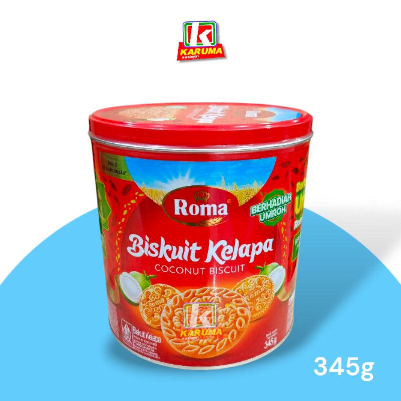 

Roma Biskuit Kelapa Kaleng 345g