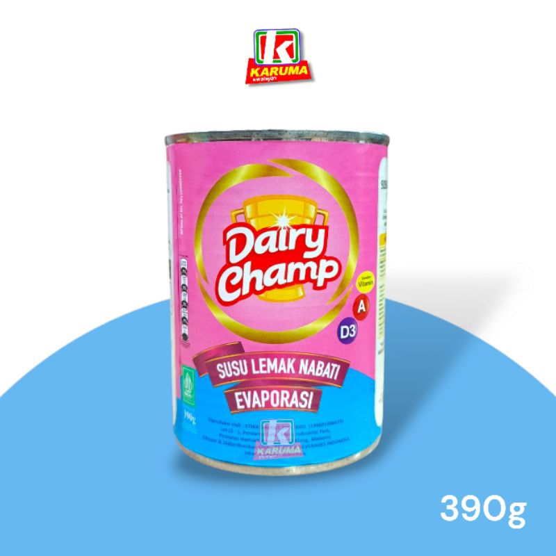 

Dairy Champ Susu Evaporasi 390g Susu Lemak Nabati