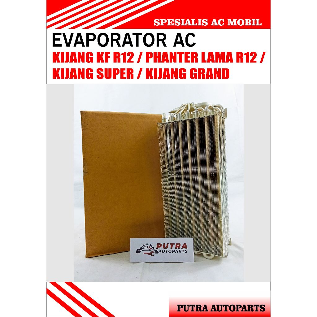 EVAPORATOR AC MOBIL KIJANG KF R12 / PHANTER LAMA R12 / KIJANG SUPER / KIJANG GRAND (FORMULA 9001-100