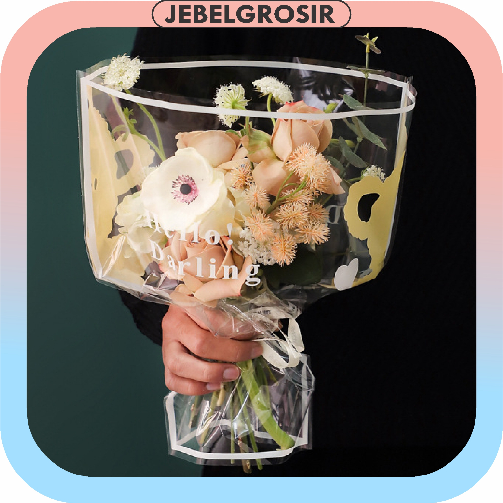 

Plastik Buket Tangkai Bunga Single Flower Rose Wrapping SF07