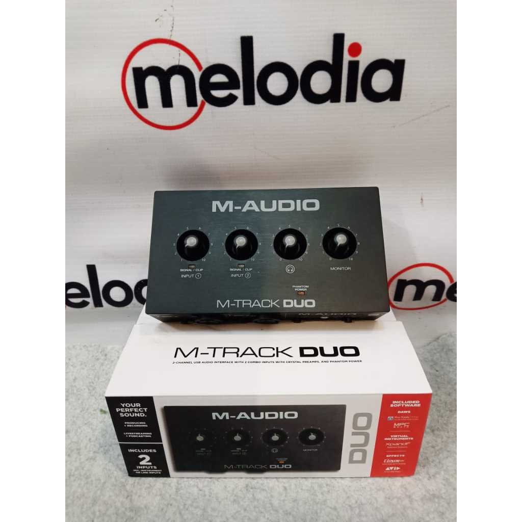 M Audio M Track Duo USB Audio Interface