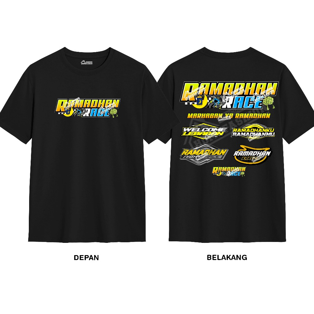 kaos ramadhan race original homefashion | tshirt distro racing ramadhan puasa | baju balap ori
