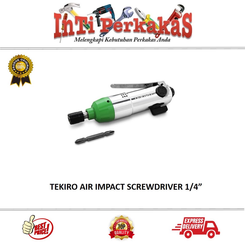 Tekiro Air Impact Screwdriver 1/4"  Tekiro Air  Impact Screwdriver