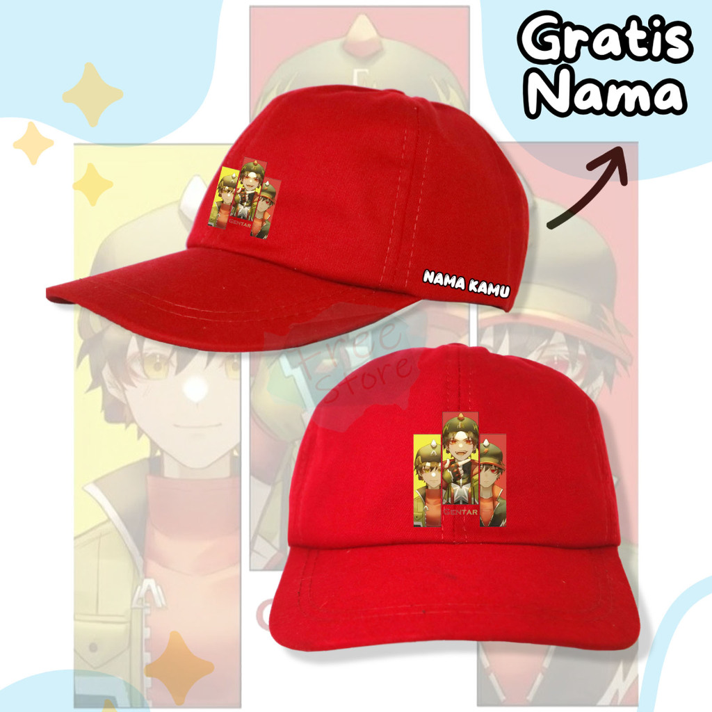 Topi Baseball Anak BOBOIBOY GALAXY GENTAR / Topi Anak Boboboy Fusion Terbaru