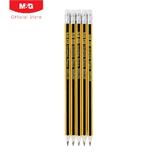 

M&G PENCIL HEXAGON WITH ERASER 2B & HB