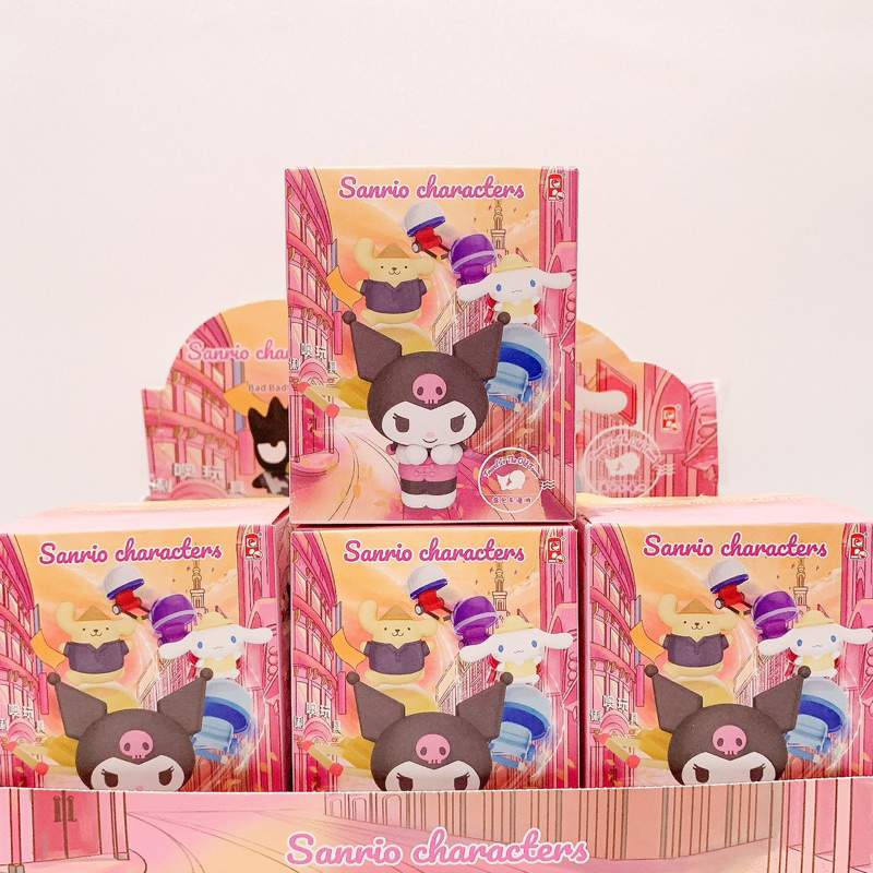BLIND BOX SANRIO KUROMI,MAINAN SANRIO BLIND BOX,KOTAK BUTA SANRIO KUROMI,FIGUR KUROMI