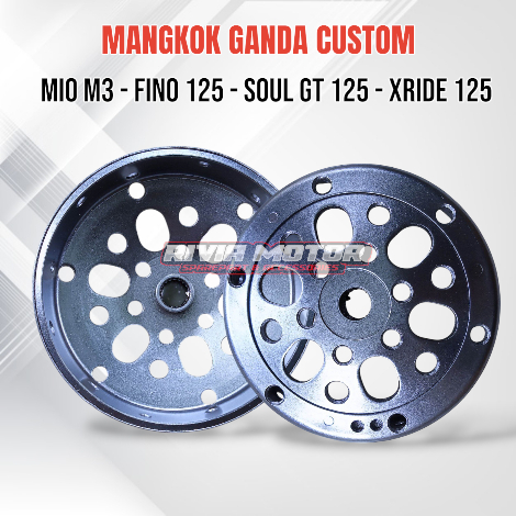 Mangkok Kampas Ganda Mio 3 Mio Z Fino Fi 125 Soul Gt 125 X-RIDE 125 Original Custom
