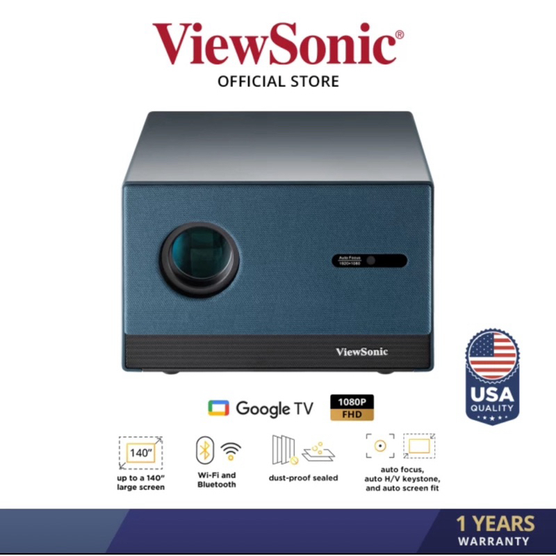 Projector ViewSonic | LX60HD | 1800p | Smart Projector