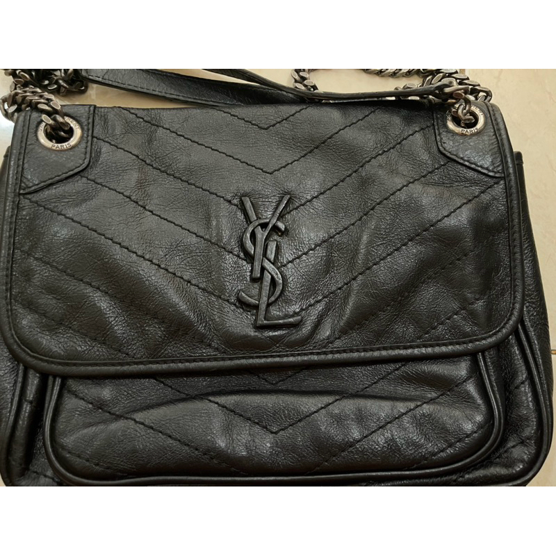 YSL Niki Black Medium Authentic by Legit Check App ID