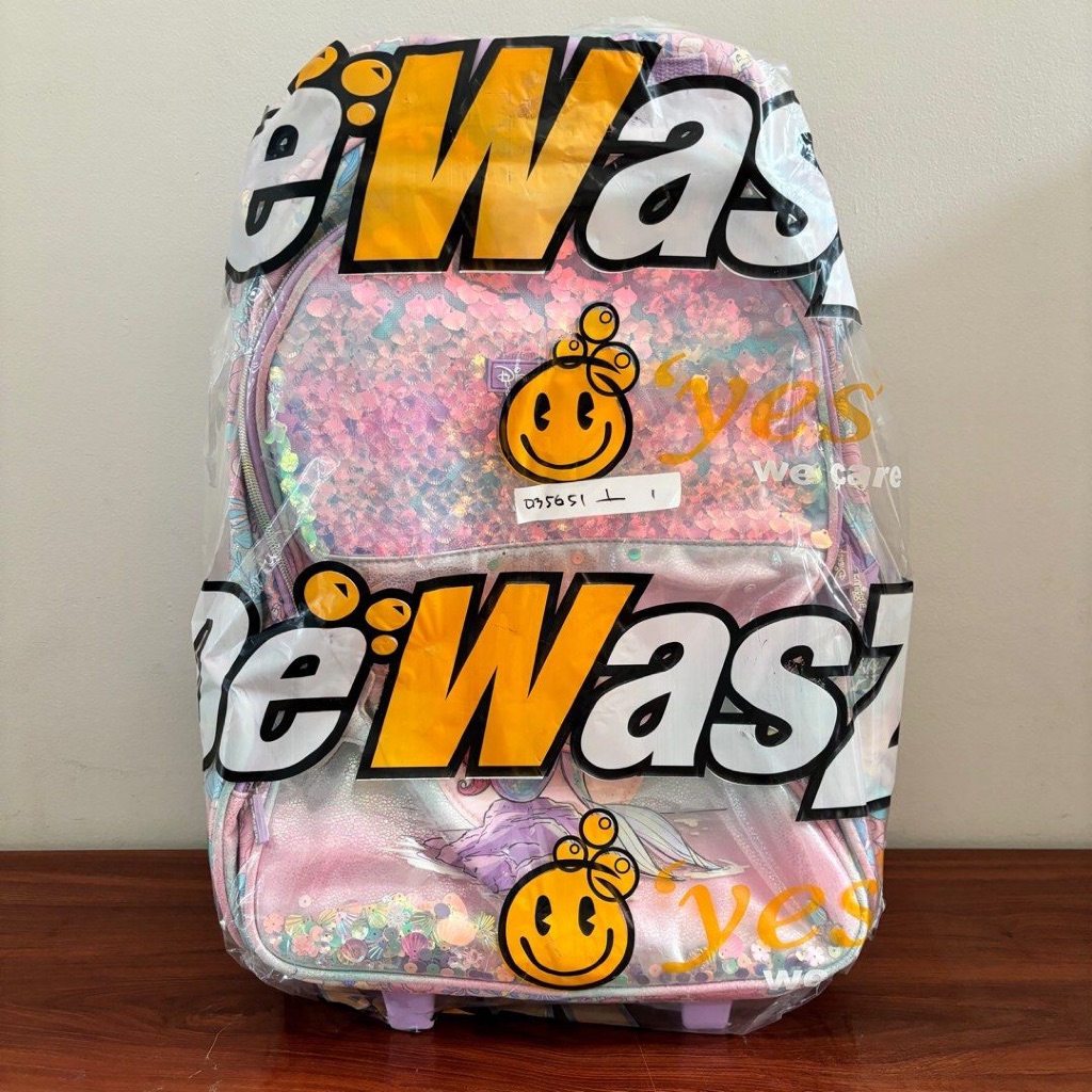 Preloved Smiggle Disney Ariel Mermaid Trolley Bag Tas Sekolah Koper