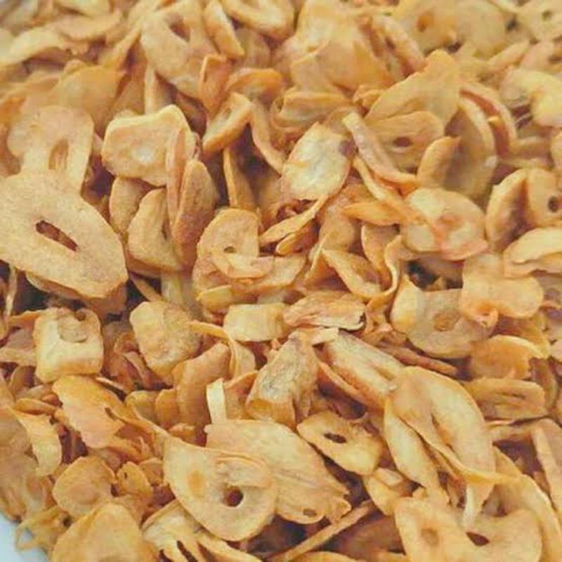 

Bawang Putih Goreng Original tanpa tepung
