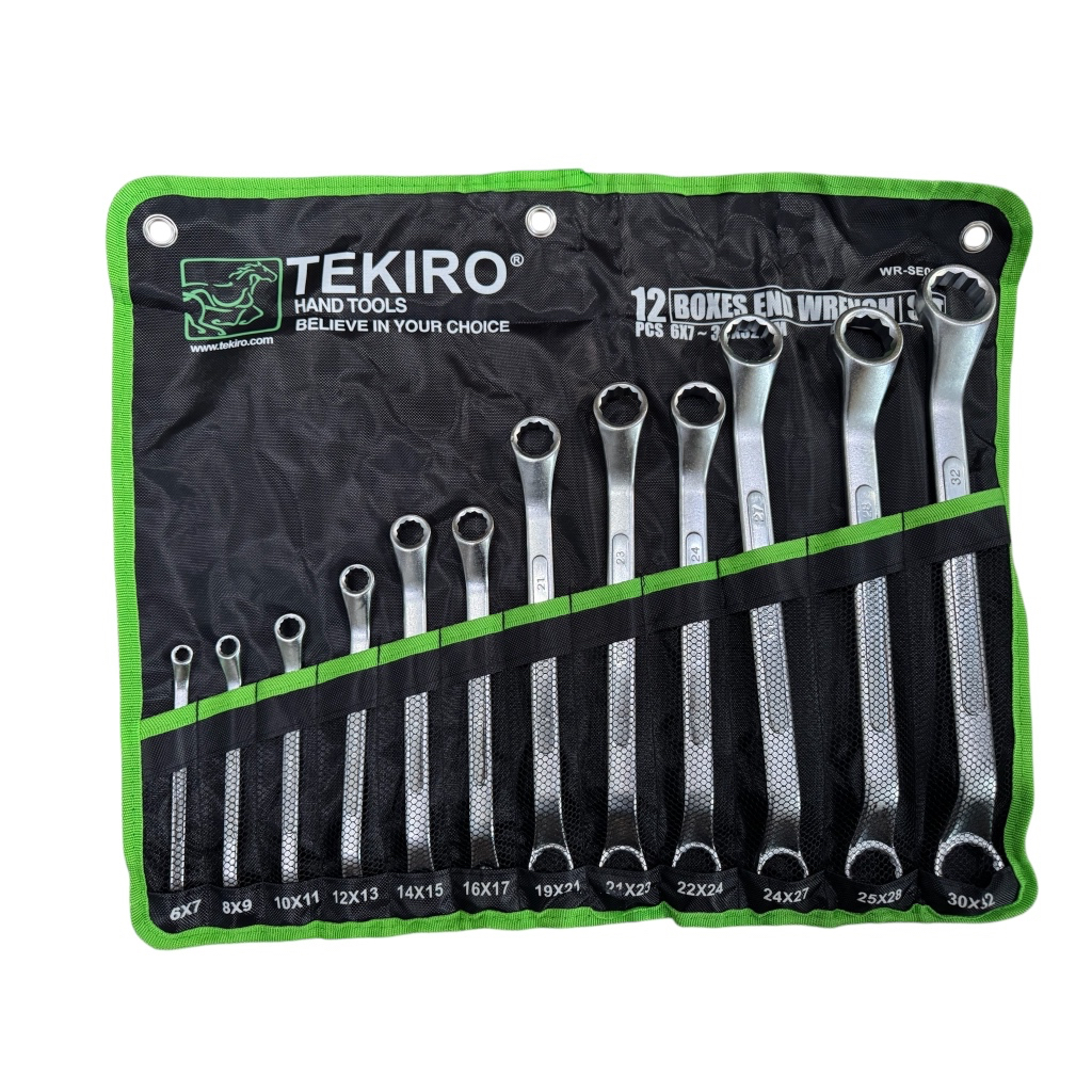 Kunci Ring Set Tekiro 12 pcs (6-32 mm)/ Tekiro Kunci Ring Set (6-32 mm) WR-SE0302