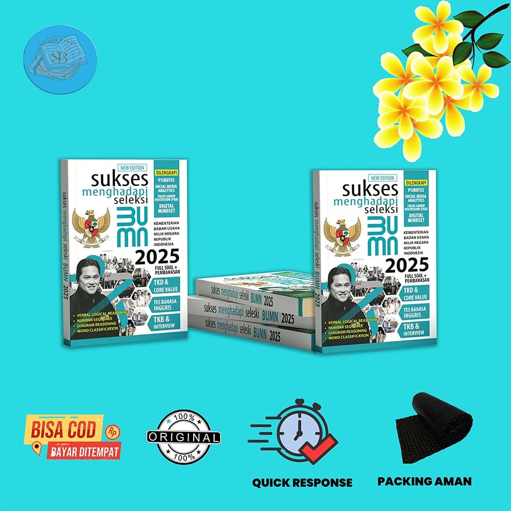 BUKU SUKSES MENGHADAPI BUMN 2025 - BUKU LOLOS TES BUMN - TARGET LOLOS TES BUMN