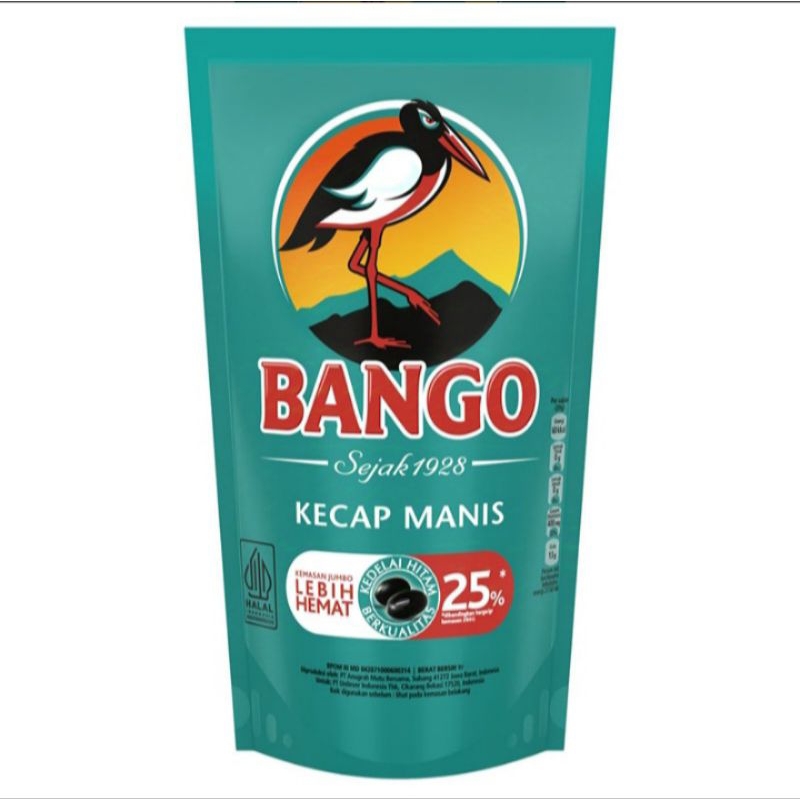 

Bango kecap manis pouch 1 liter