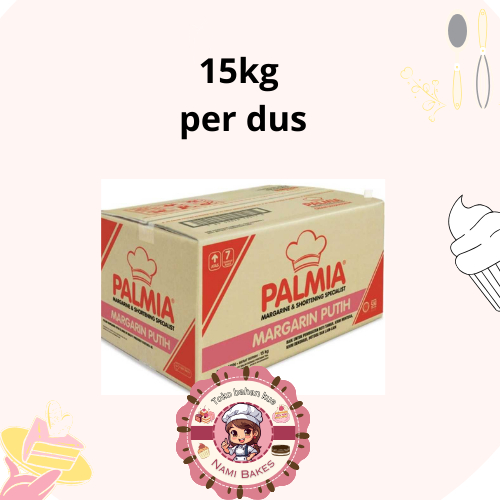 

Palmia Margarine Putih 15kg Shortening Specialist